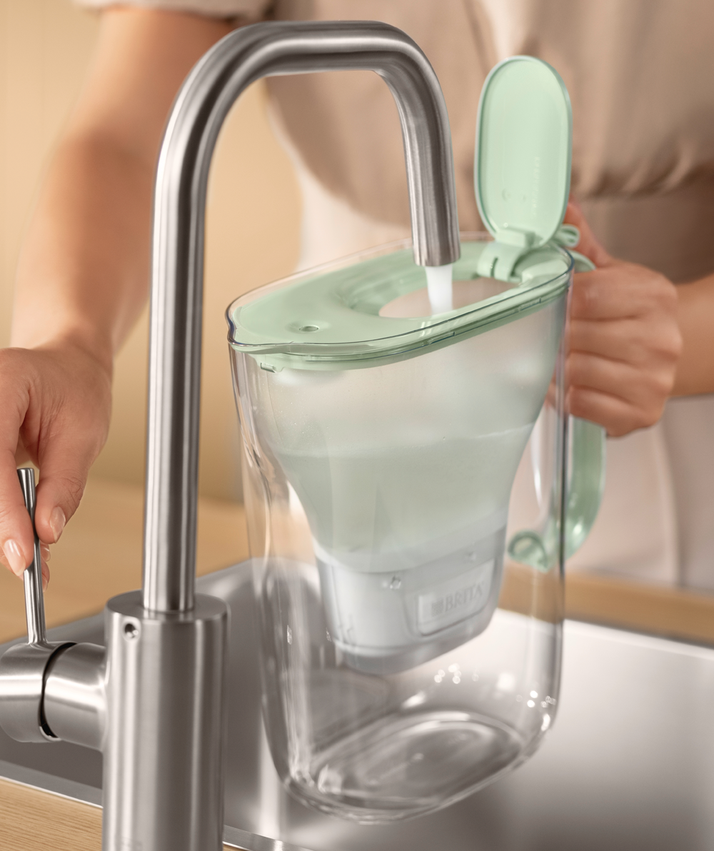 Style Eco 2.4L Soft Green Water Filter Jug