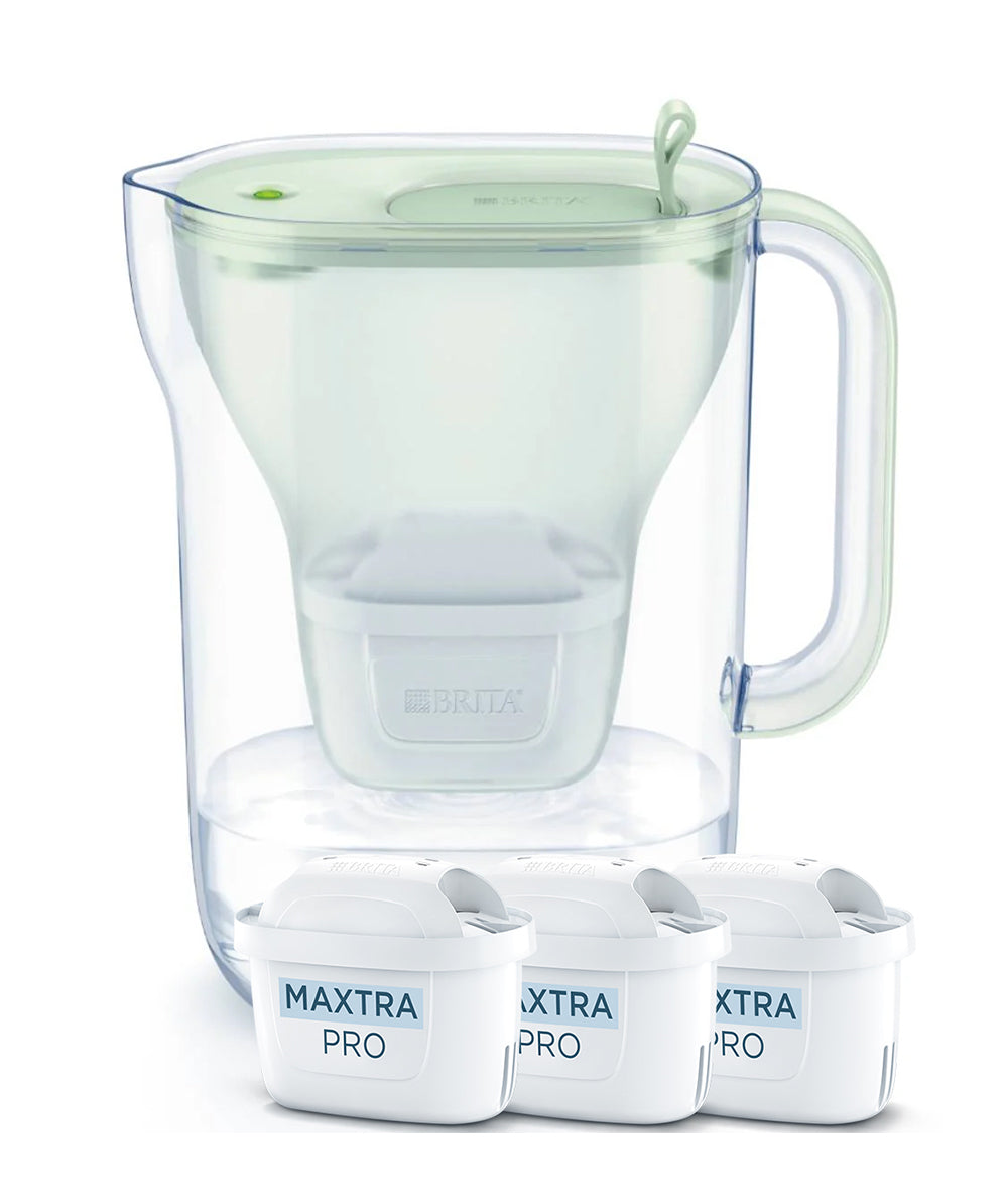 Style Eco 2.4L Soft Green Water Filter Jug